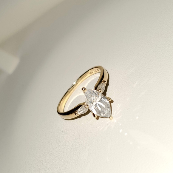 14K gold ring - Picture 3 of 6